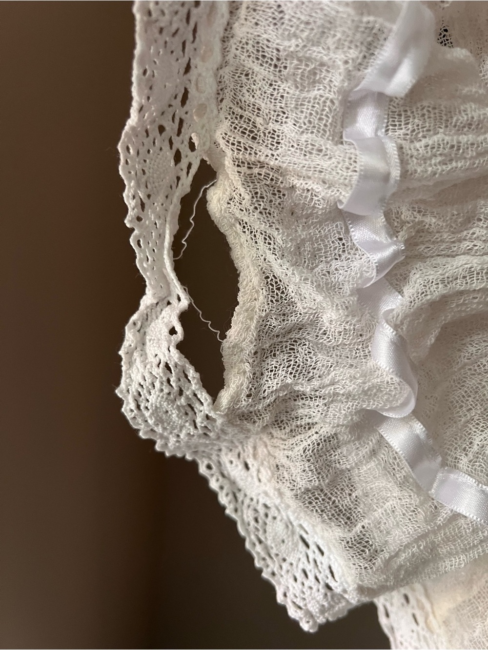 Jen’s pirate booty senorita White Off-Shoulder Ruffled Mini tunic dress - Picture 13 of 13